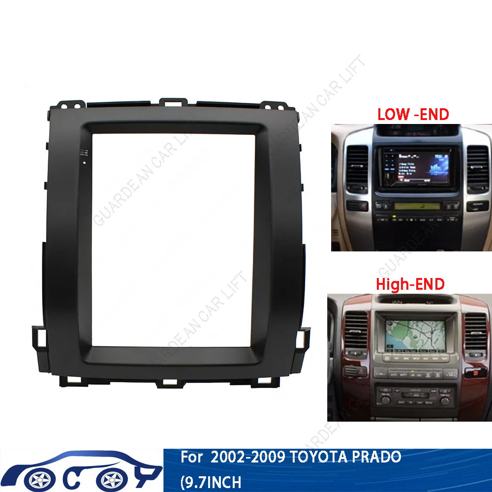 Tesla Style Screen Car Radio - Pour Toyota Land Cruiser 2002-2009 (écran