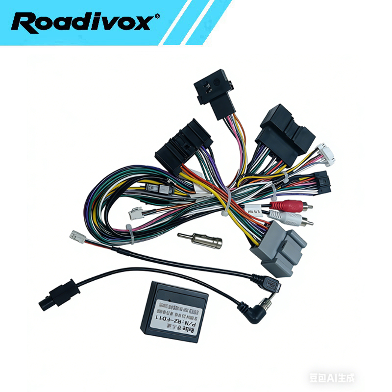 Car Stereo Canbus Decoder - Autoradio Android 16 broches, faisceau de