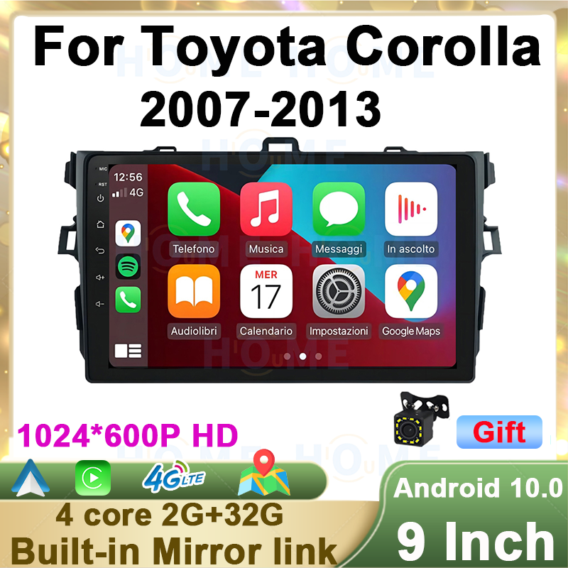 Car Multimedia Player Carplay Android Auto - Android 13 multimédia GPS Navigation Radio