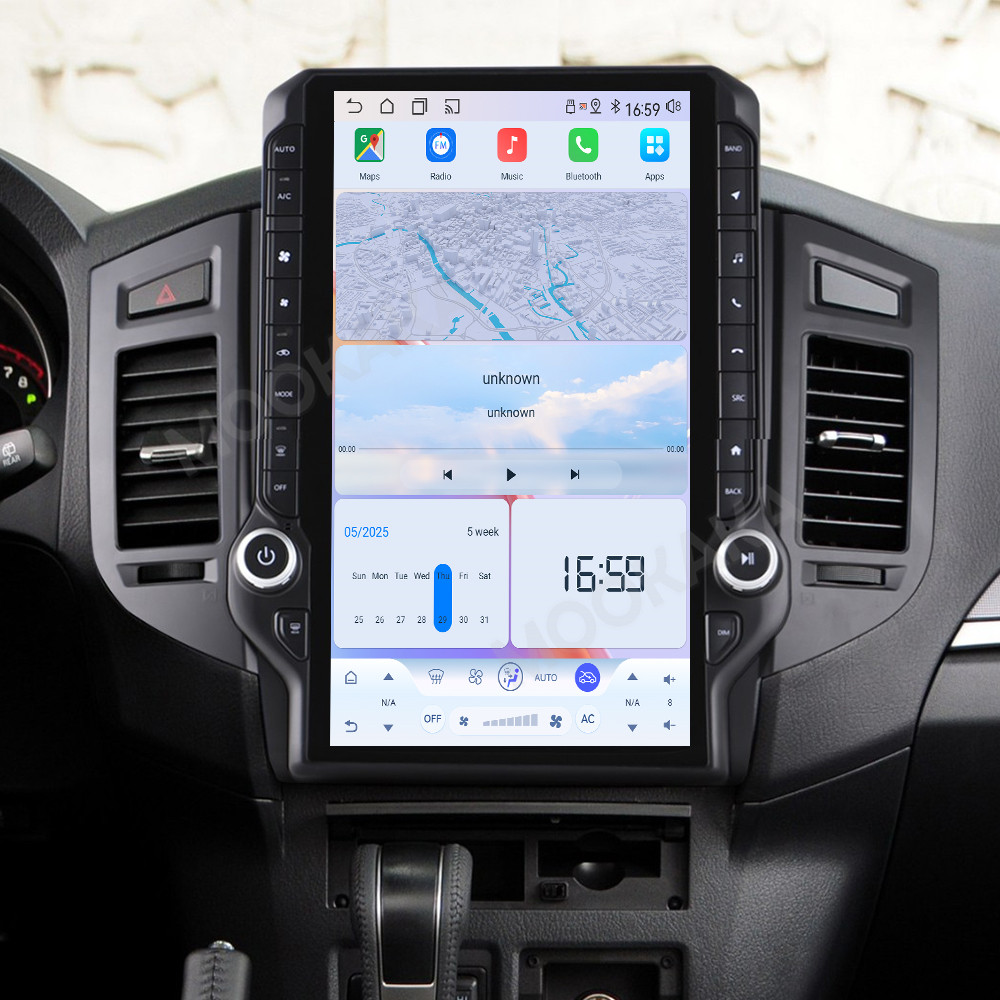 Tesla Style Screen Car Radio - Écran 14,5 pouces Android 15.0 8+256