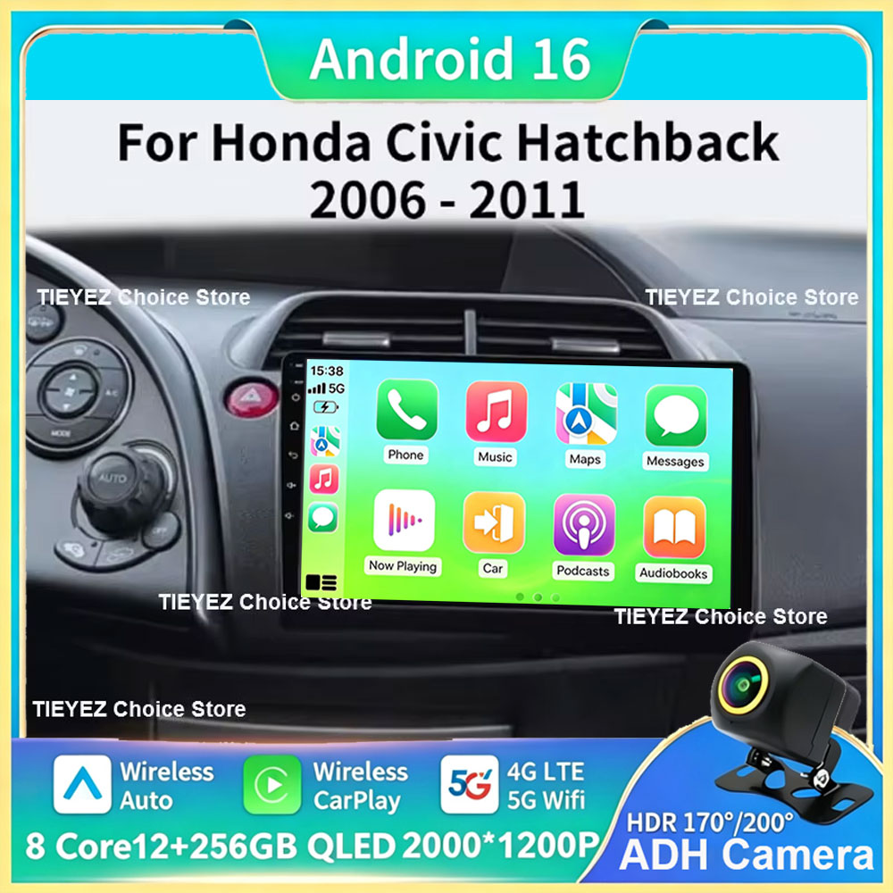 Android Head Unit 7862 Octa Core - Autoradio Android 9 pouces, GPS stéréo,