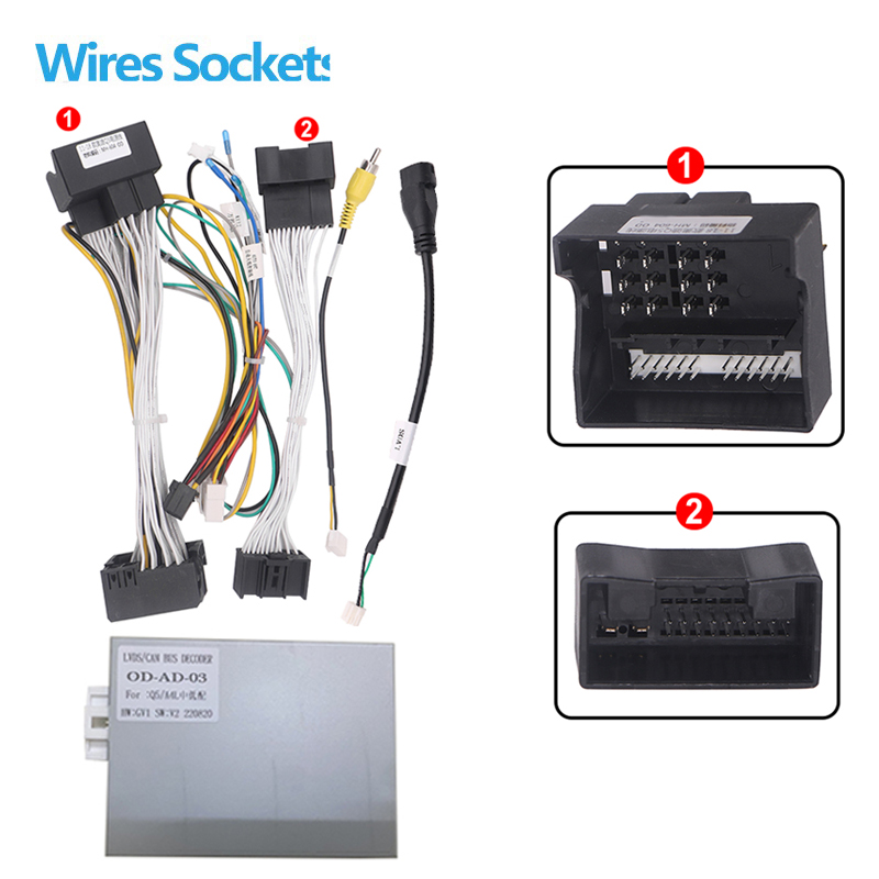 Car Stereo Canbus Decoder - Boîtier décodeur Canbus pour autoradio Android,