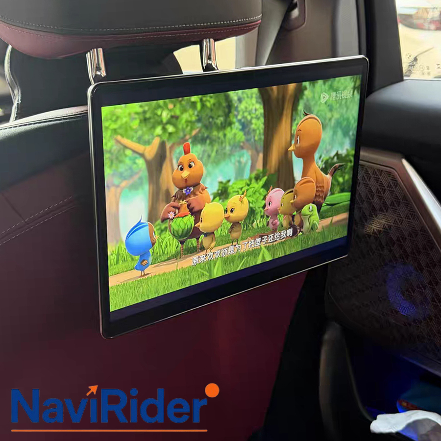 Car Multimedia Rear Seat Entertainment - Écran HD 2K pour appuie-tête, lecteur