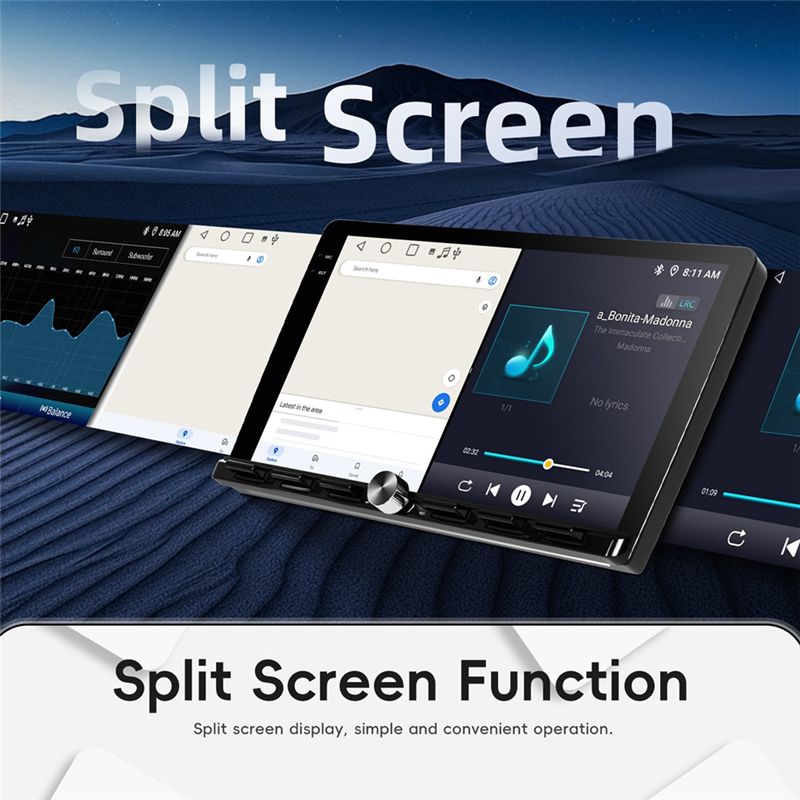 Autoradio Android 15 avec Wifi - Car Multimedia Player Carplay Android Auto avis et prix