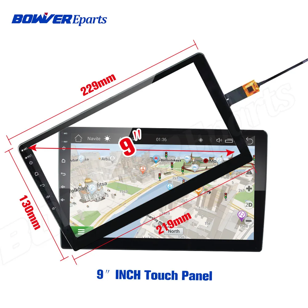 Panneau d'écran tactile pour t - Car Radio Gps Navigation 10 Inch avis et prix