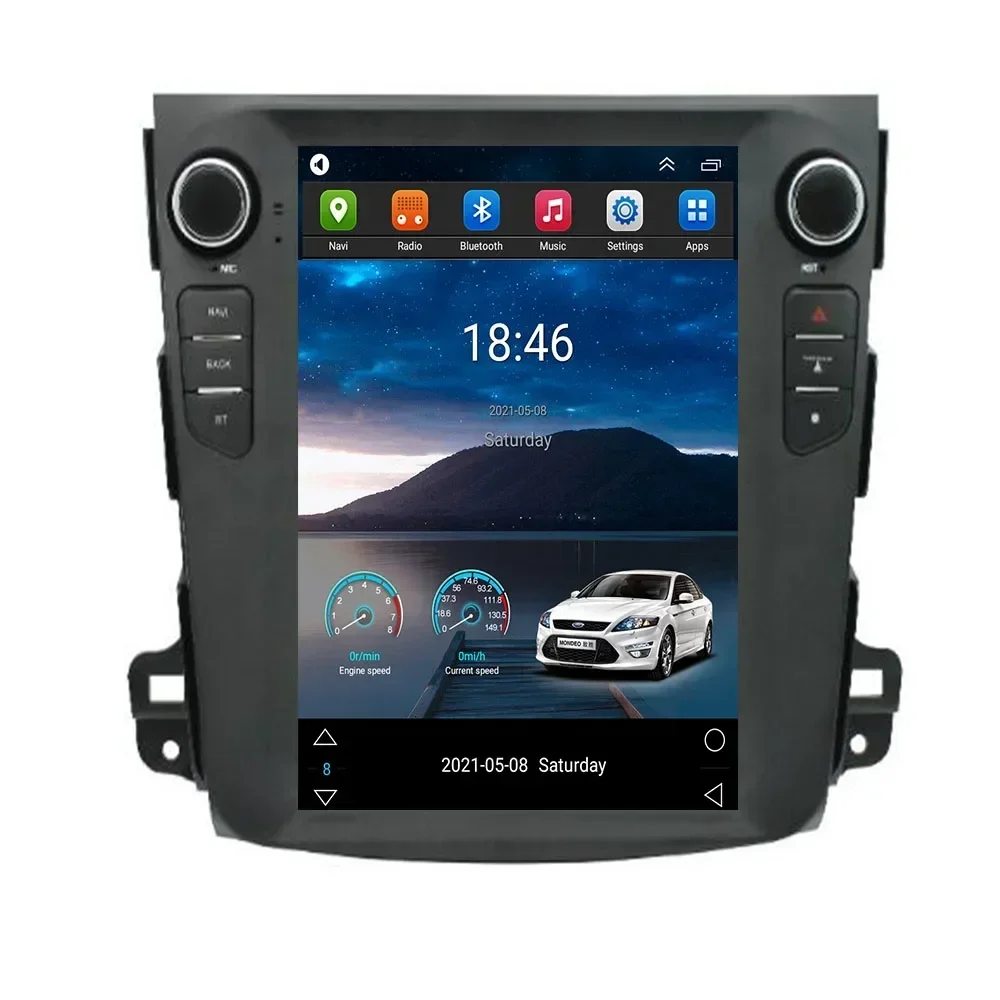 Autoradio Tesla Style 8 cœurs, - Tesla Style Screen Car Radio avis et prix
