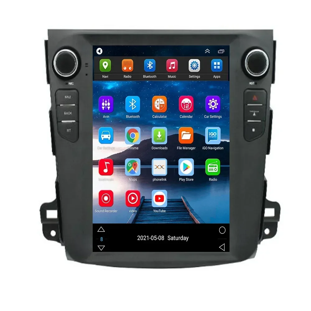 Autoradio Tesla Style 8 cœurs, - Tesla Style Screen Car Radio avis et prix