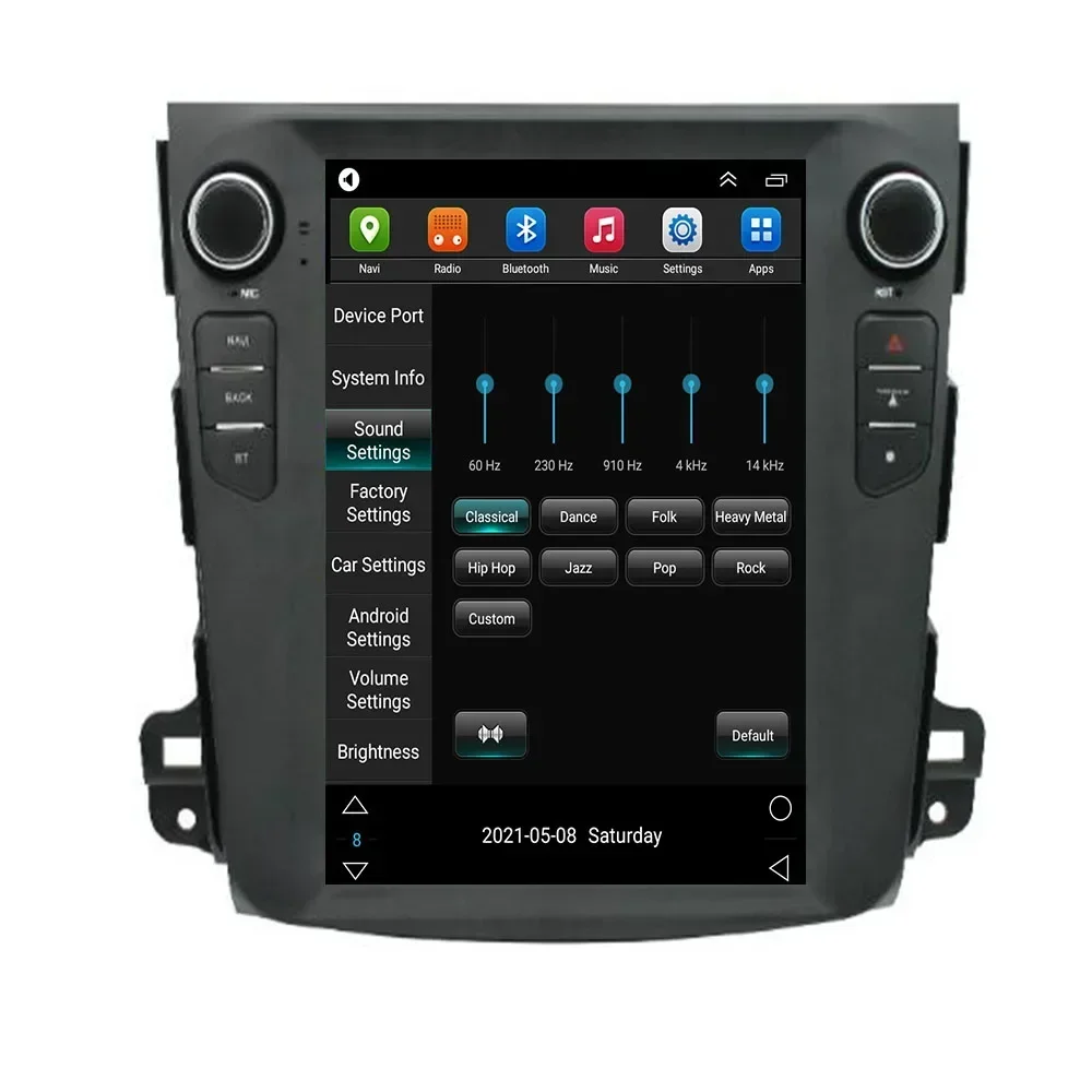 Autoradio Tesla Style 8 cœurs, - Tesla Style Screen Car Radio avis et prix