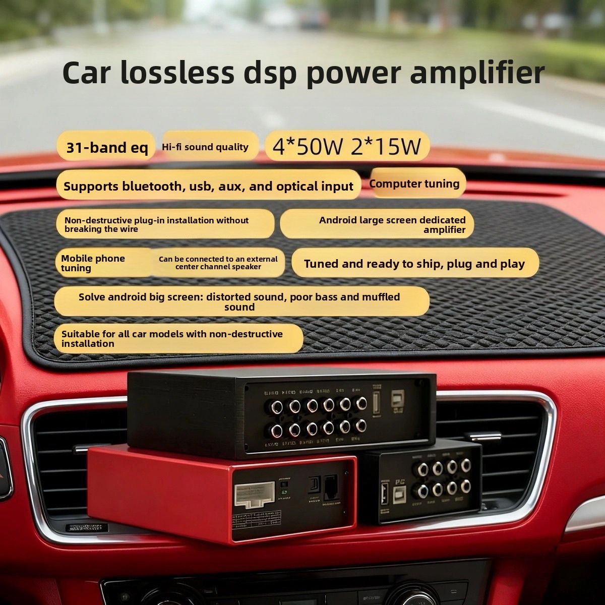 Amplificateur DSP pour voiture - Car Stereo Dsp 8 Channel avis et prix