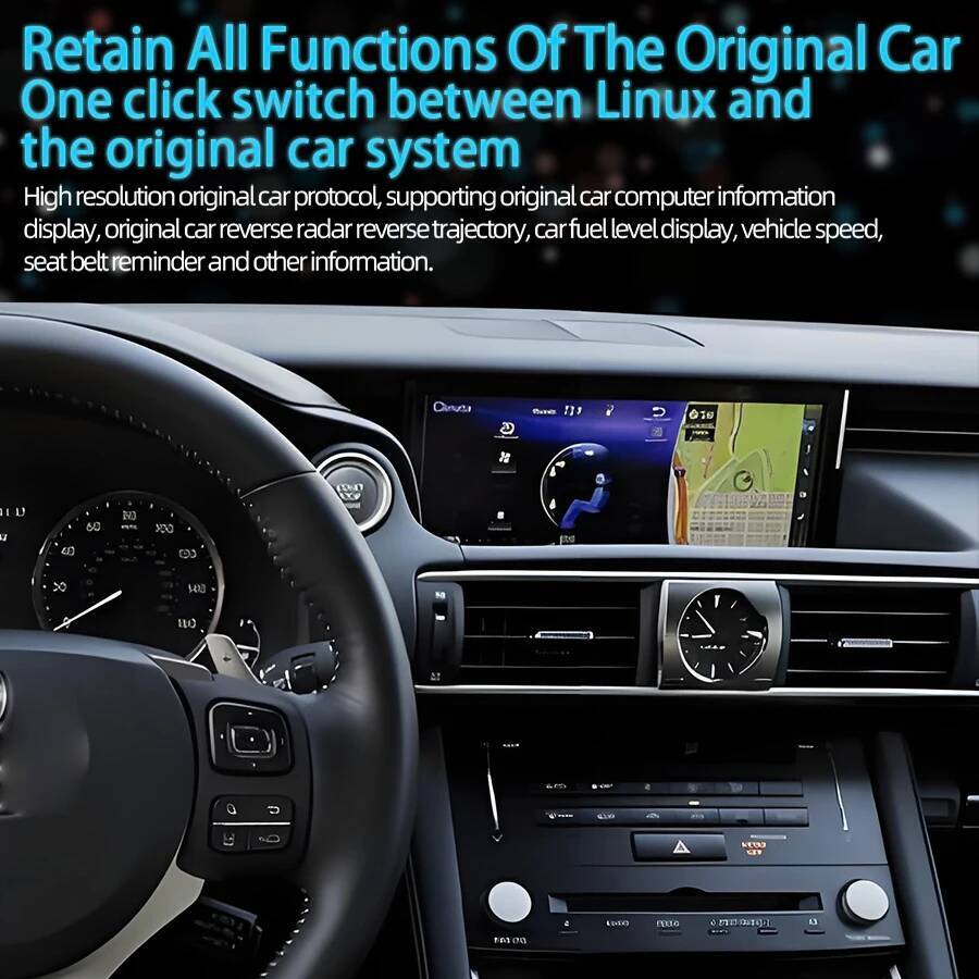Autoradio GPS Android 10,25 po - Car Multimedia Player Carplay Android Auto avis et prix