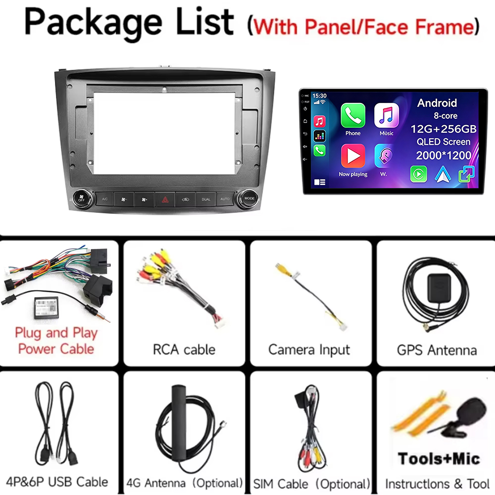 Autoradio Android 16 Carplay&A - Android Car Stereo 2 Din 8 Core avis et prix