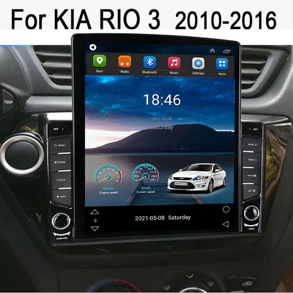 Autoradio Android 14 2Din de s - Tesla Style Screen Car Radio avis et prix