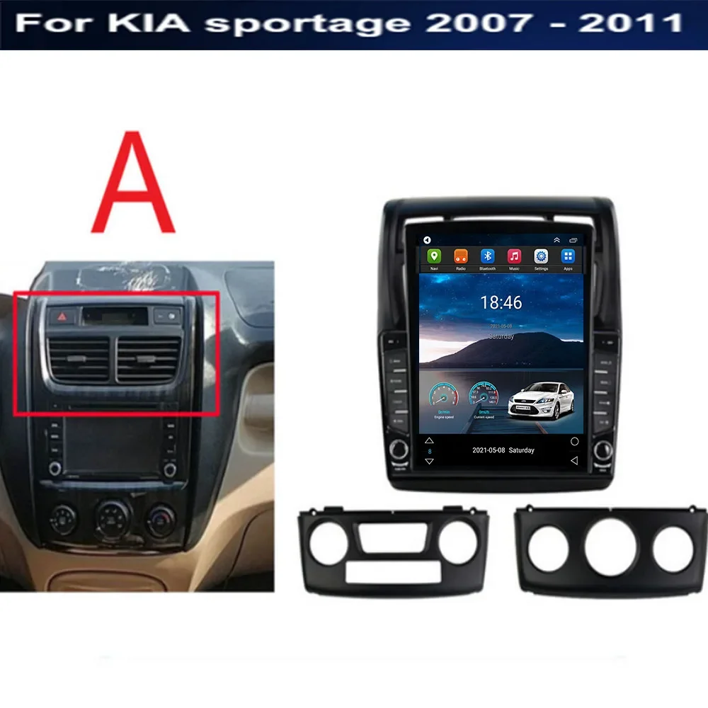 Autoradio Android 14.0 de styl - Tesla Style Screen Car Radio avis et prix
