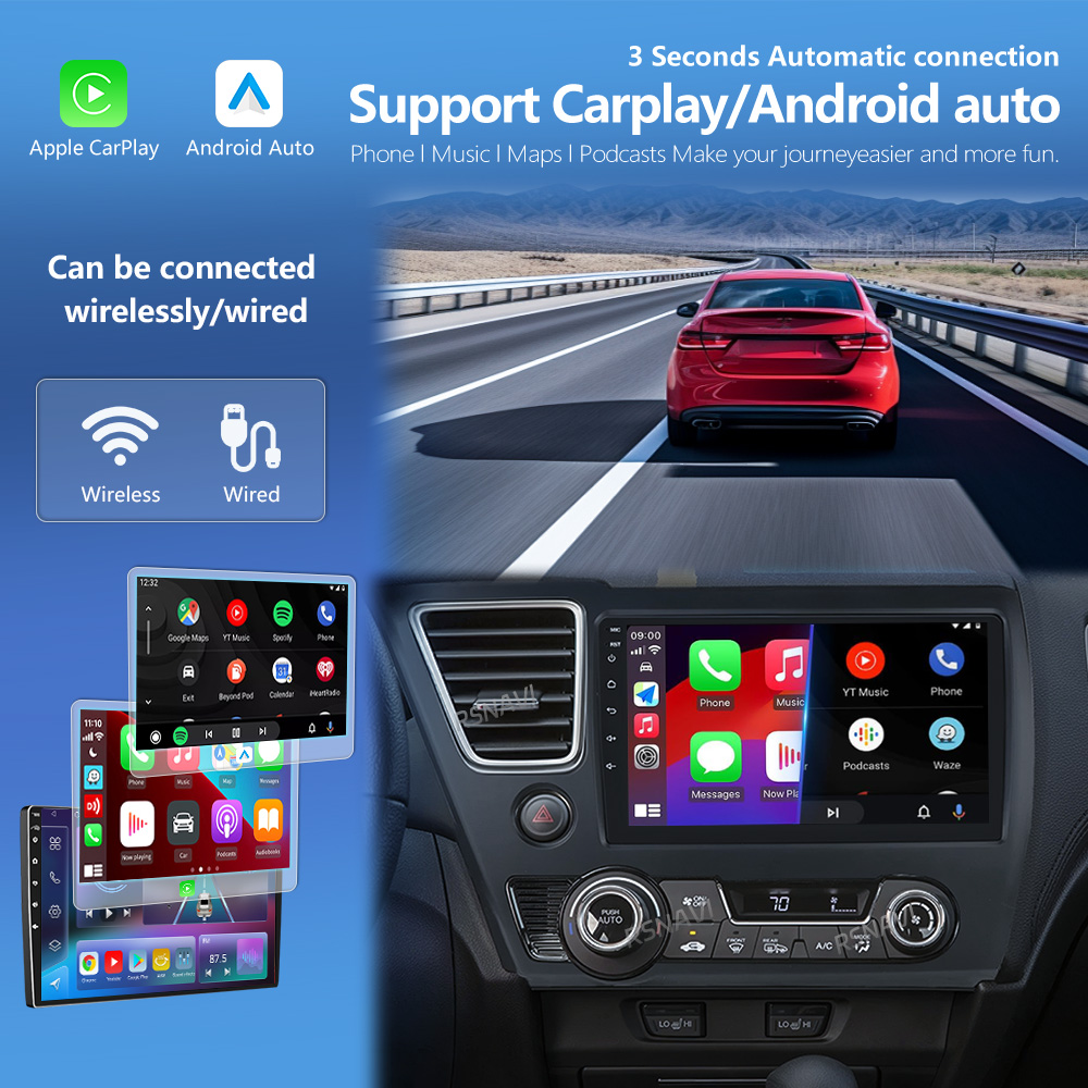 Autoradio multimédia Android 1 - Android Car Stereo 2 Din 8 Core avis et prix