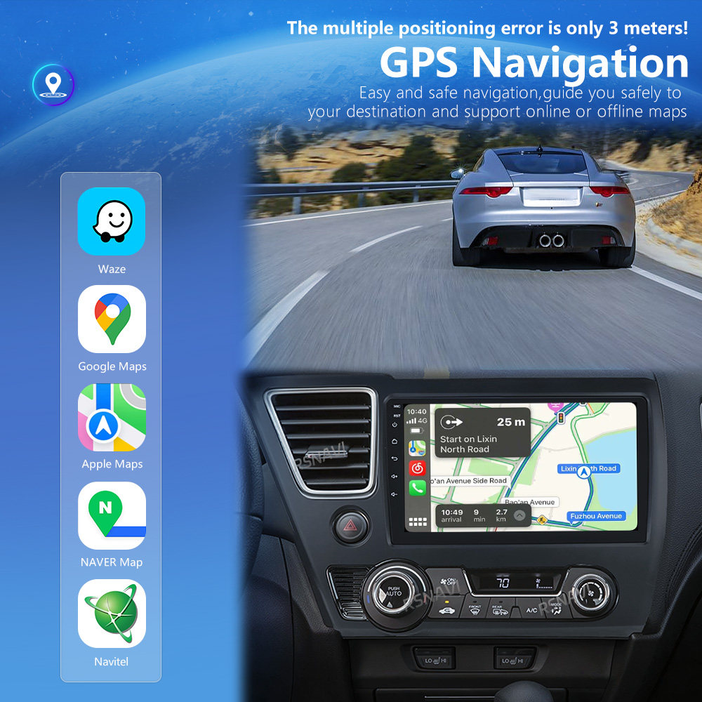 Autoradio multimédia Android 1 - Android Car Stereo 2 Din 8 Core avis et prix