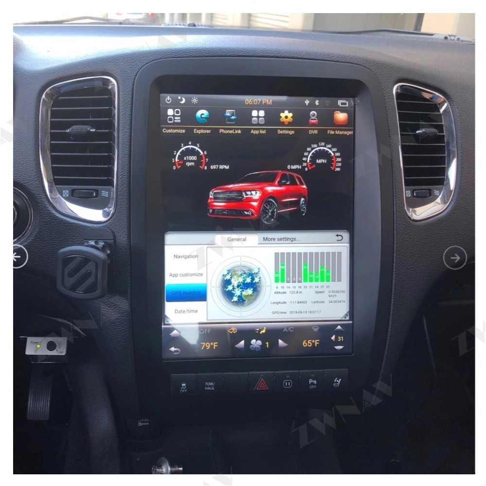 Autoradio Android 128 go, Navi - Tesla Style Screen Car Radio avis et prix