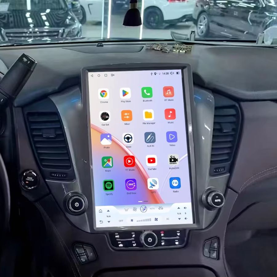 Autoradio GPS Android 13 avec  - Tesla Style Screen Car Radio avis et prix