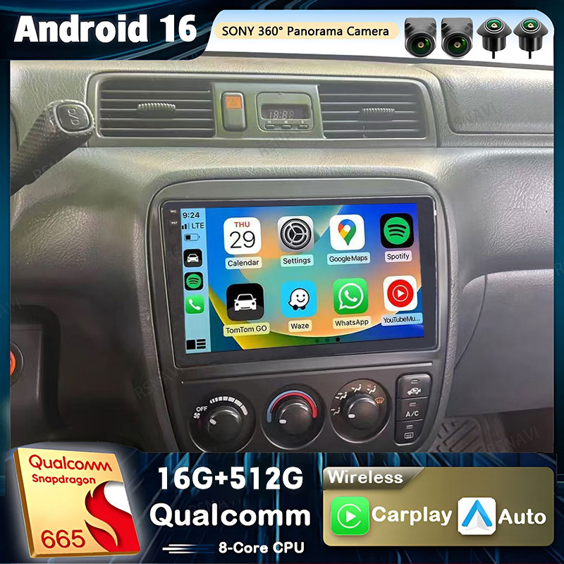 Autoradio Android 16 Qualcomm  - Android Car Stereo 2 Din 8 Core avis et prix