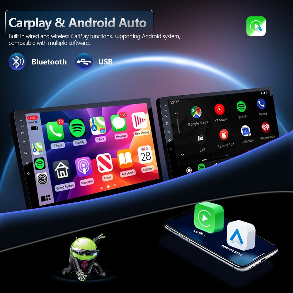Autoradio Android 16 Qualcomm  - Android Car Stereo 2 Din 8 Core avis et prix