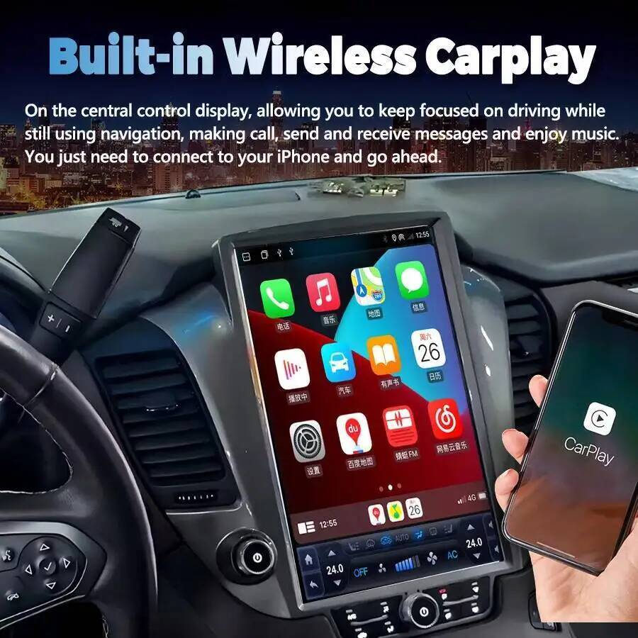 Pour Chevrolet Saboban 2014-20 - Car Multimedia Player Carplay Android Auto avis et prix