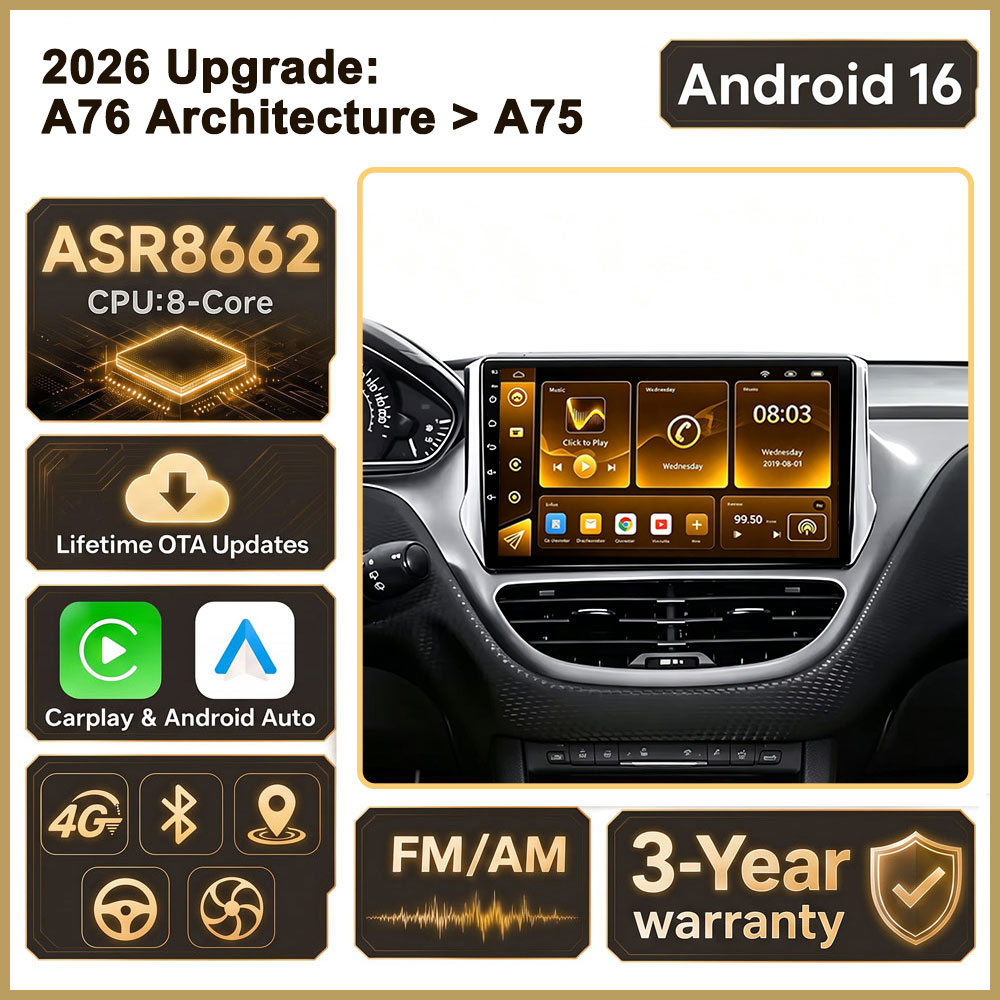 Cortex-A76 Octa-Core Android 1 - Car Radio Gps Navigation 10 Inch avis et prix