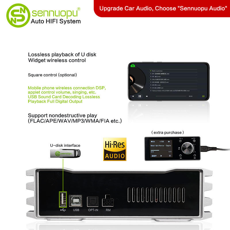 Amplificateur de voiture Bluet - Car Stereo Dsp 8 Channel avis et prix