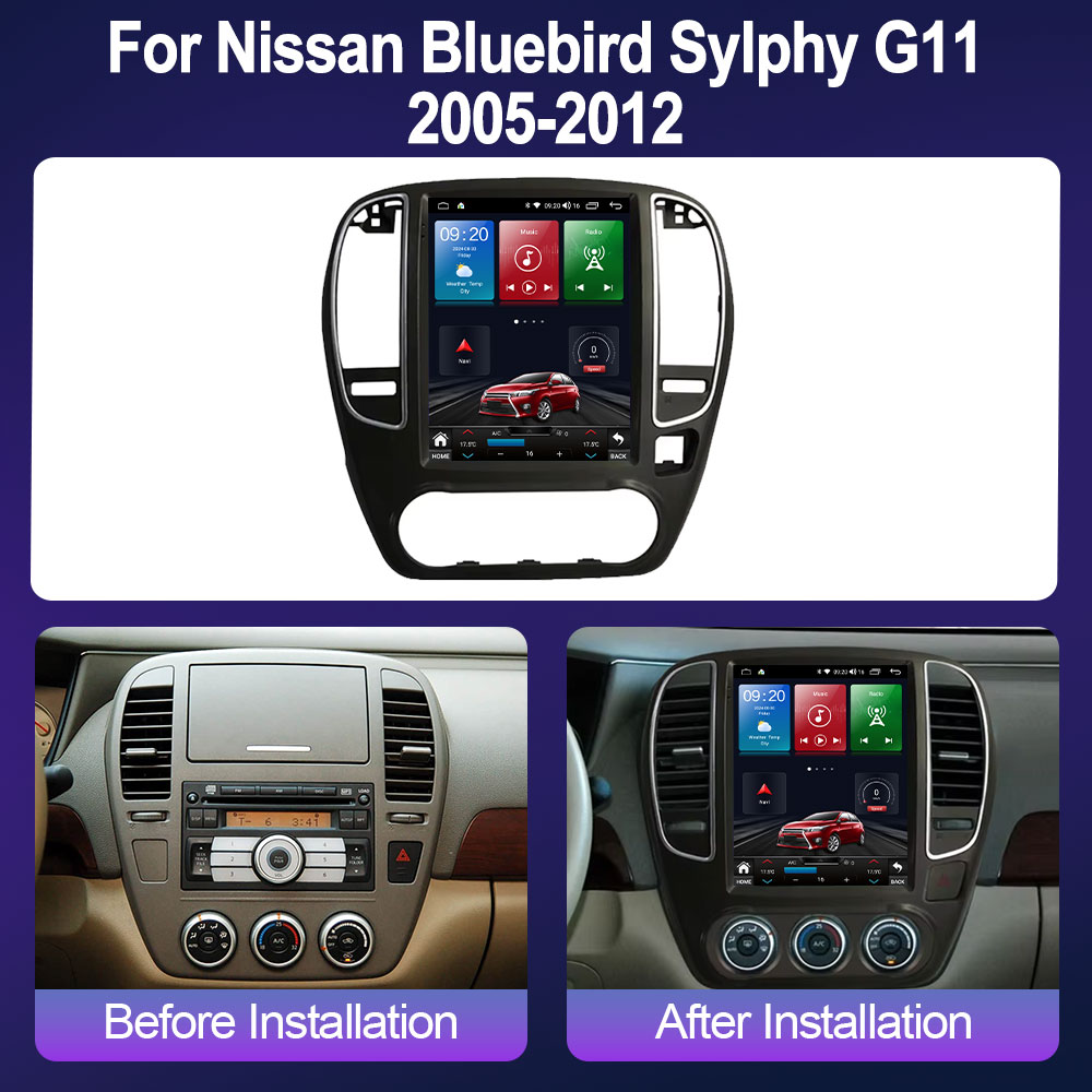 Pour Nissan Bluebird Sylphy G1 - Tesla Style Screen Car Radio avis et prix