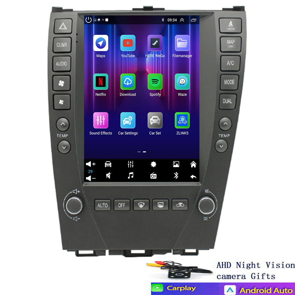 Autoradio Android 14, 9.7 pouc - Tesla Style Screen Car Radio avis et prix