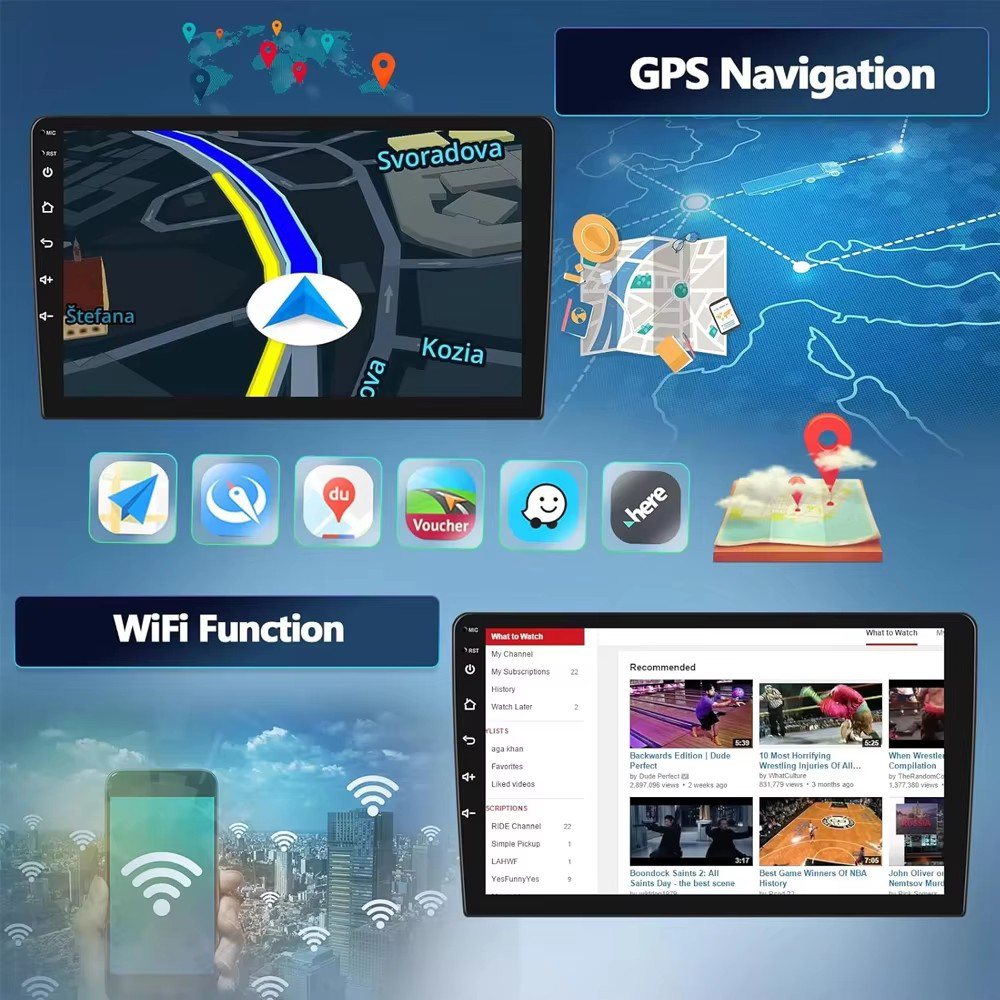 Autoradio Android 9 pouces, GP - Android Head Unit 7862 Octa Core avis et prix