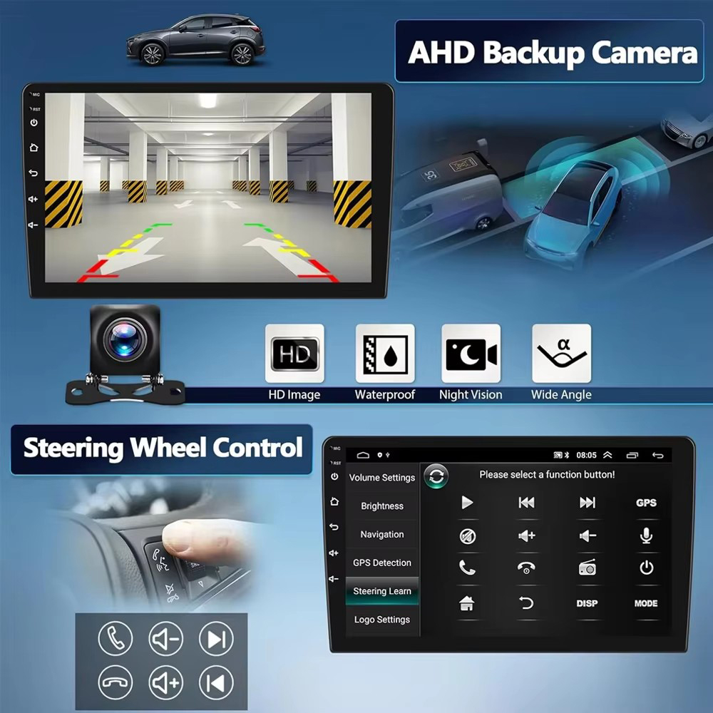 Autoradio Android 9 pouces, GP - Android Head Unit 7862 Octa Core avis et prix