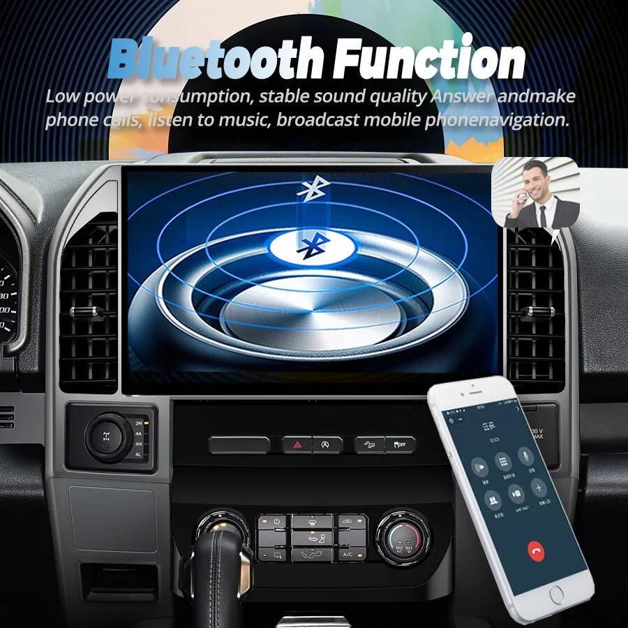 Pour Ford Raptor F150 2015-201 - Car Multimedia Player Carplay Android Auto avis et prix