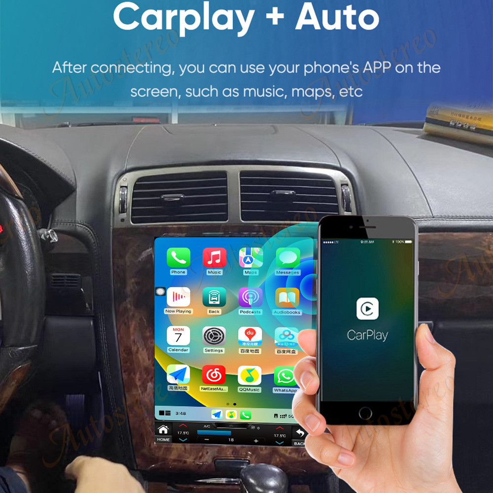 12.1 pouces Carplay Android 13 - Android Head Unit 7862 Octa Core avis et prix