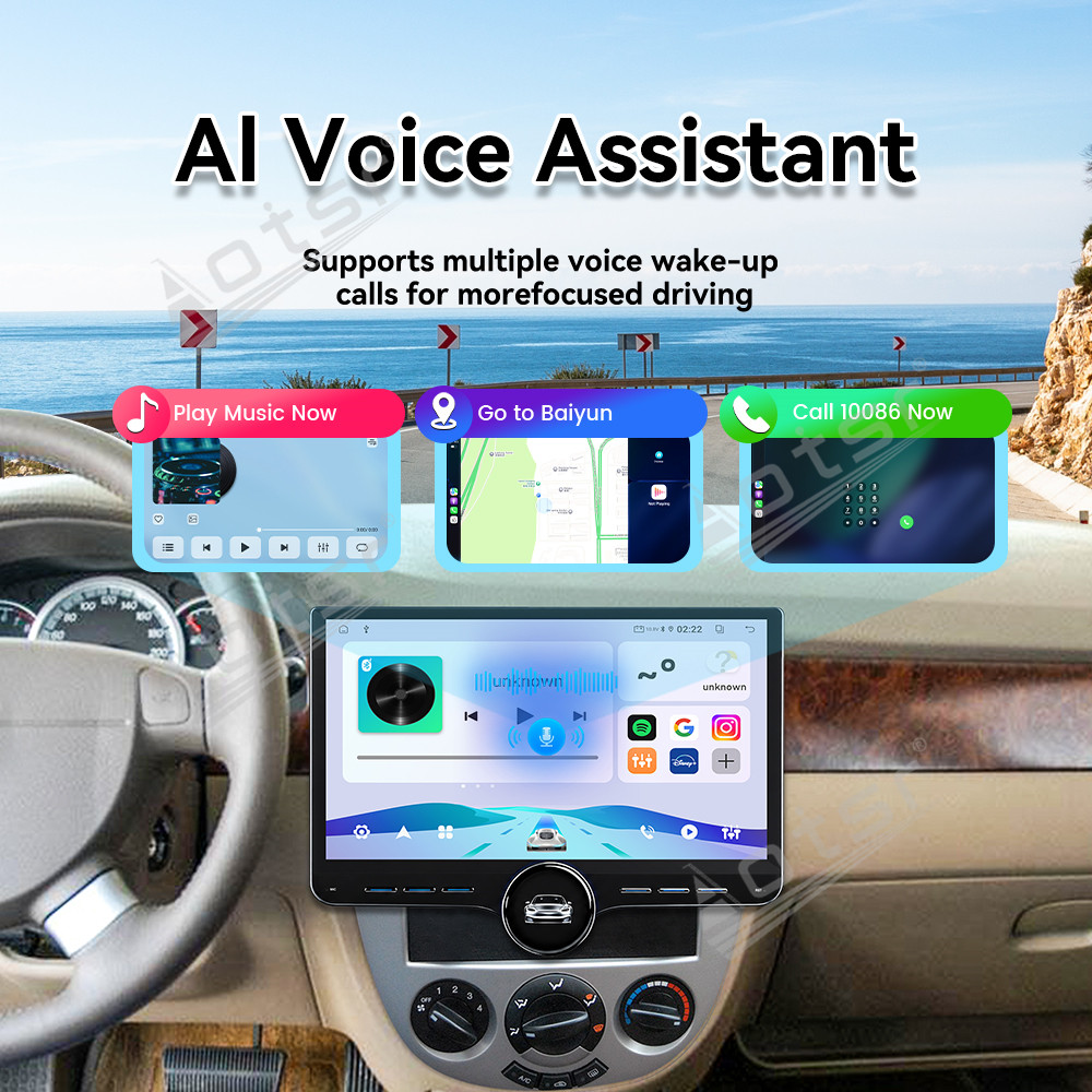 Android 15, CarPlay, Android A - Car Multimedia Player Carplay Android Auto avis et prix