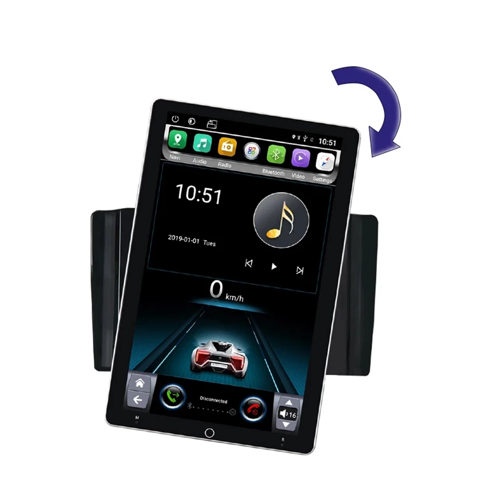 Pour Tesla Style écran de Rota - Tesla Style Screen Car Radio avis et prix