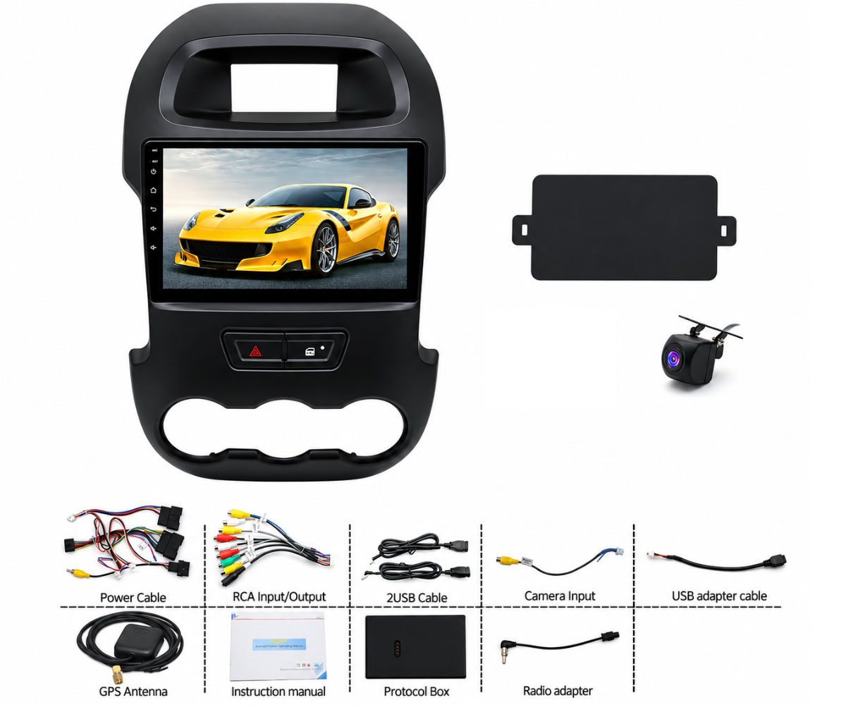 Autoradio Android 15.0 9 pouce - Android Head Unit 6Gb 128Gb avis et prix