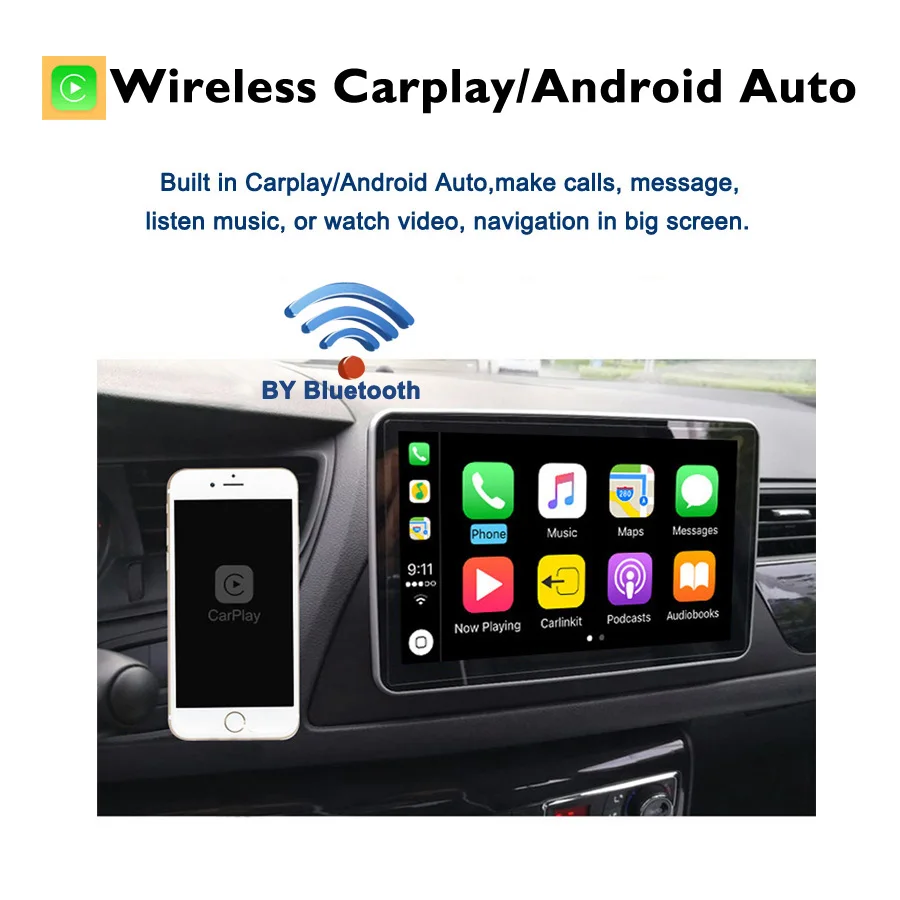 Lecteur multimédia auto 9 pouc - Car Dvd Player Bluetooth Steering Wheel avis et prix