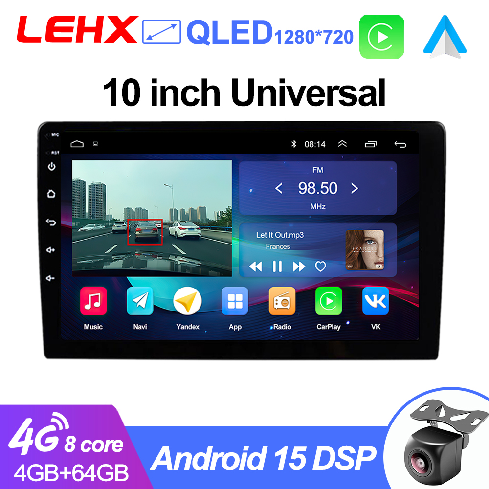 LEHX Autoradio 2Din Android 15 - Car Dvd Player Bluetooth Steering Wheel avis et prix