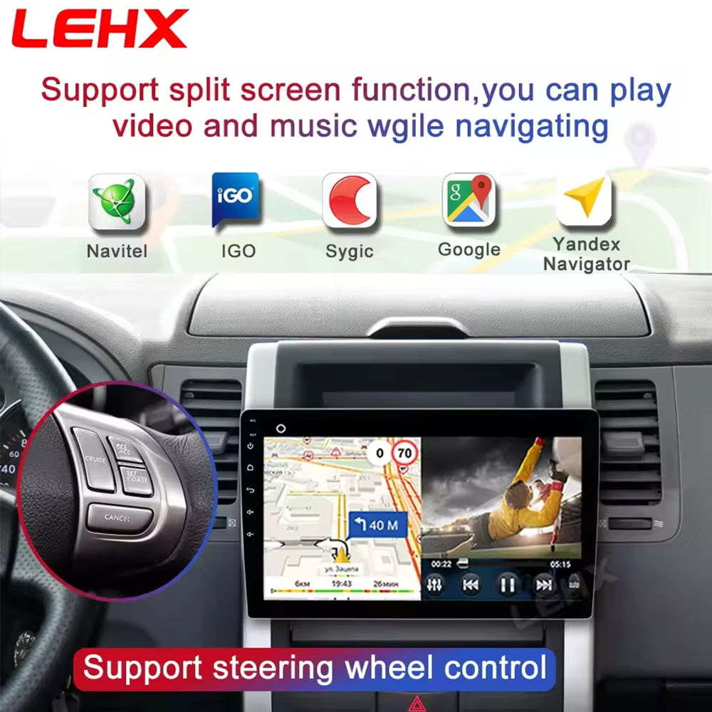LEHX Autoradio 2Din Android 15 - Car Dvd Player Bluetooth Steering Wheel avis et prix