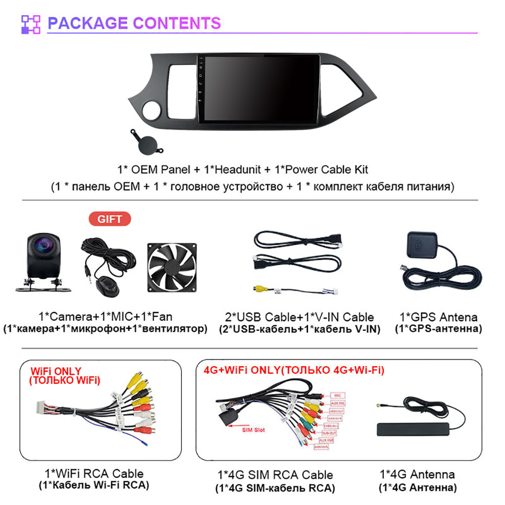 Autoradio multimédia Android 1 - Android Car Stereo 2 Din 8 Core avis et prix
