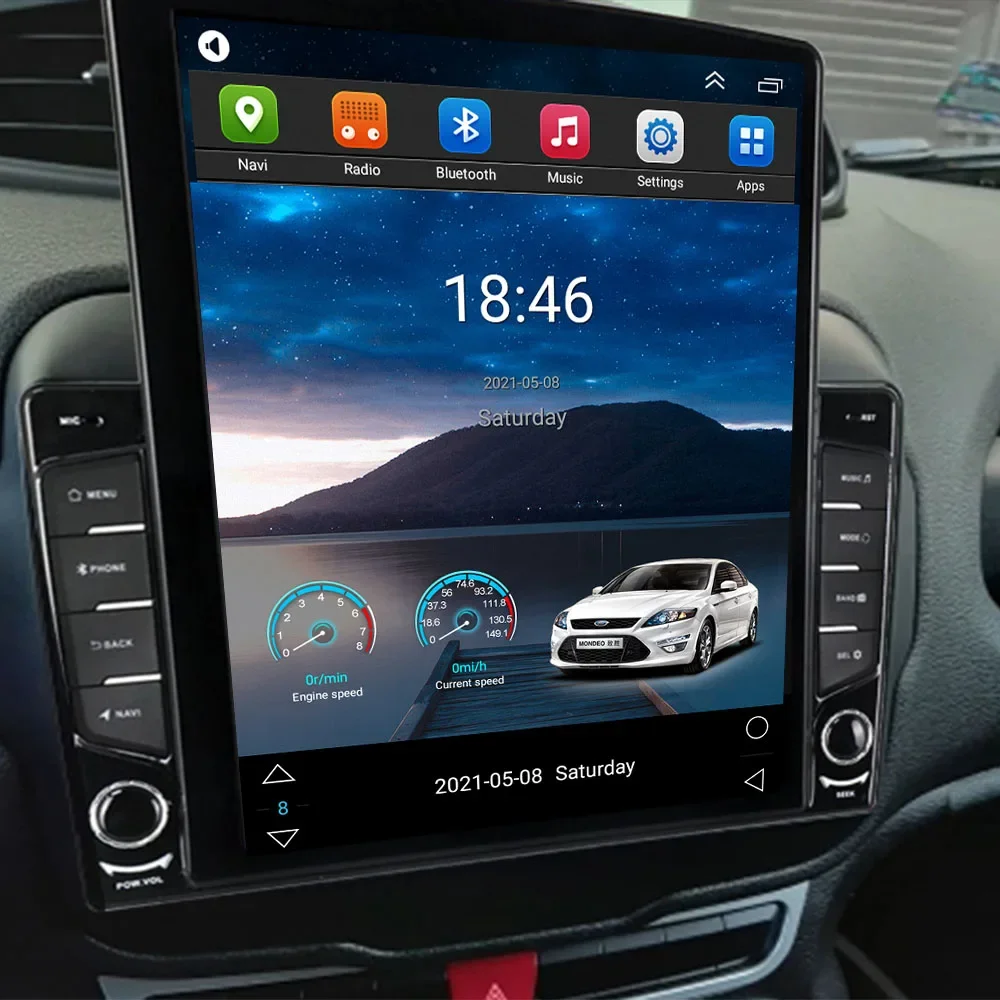 Autoradio Android Auto 2Din de - Tesla Style Screen Car Radio avis et prix