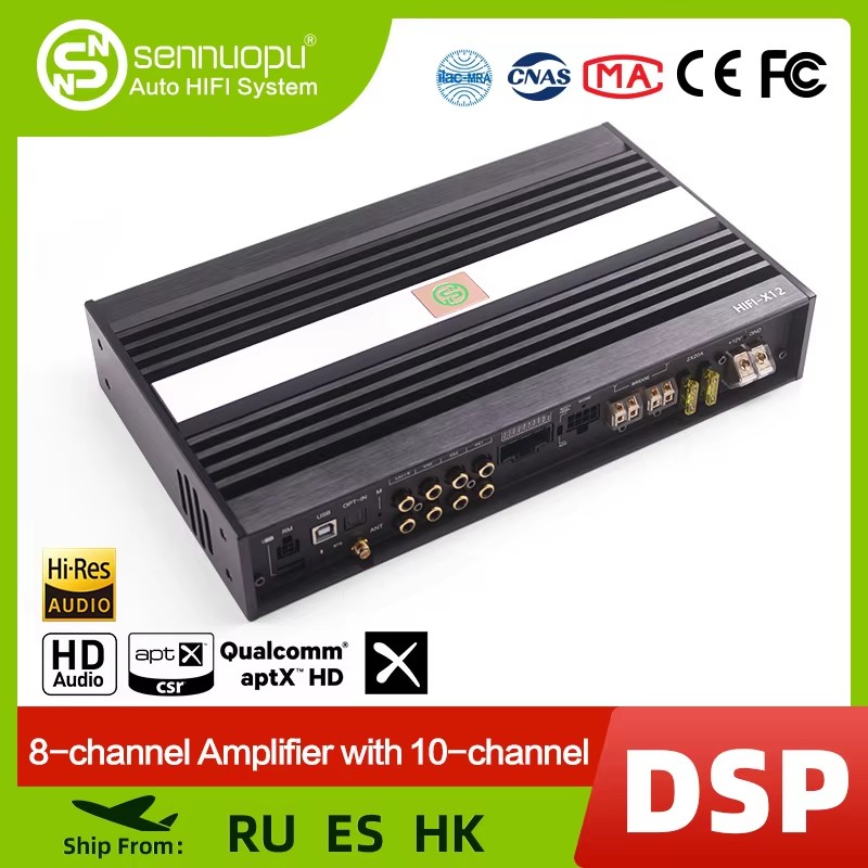 Sennuopu-Amplificateur de voit - Car Stereo Dsp 8 Channel avis et prix