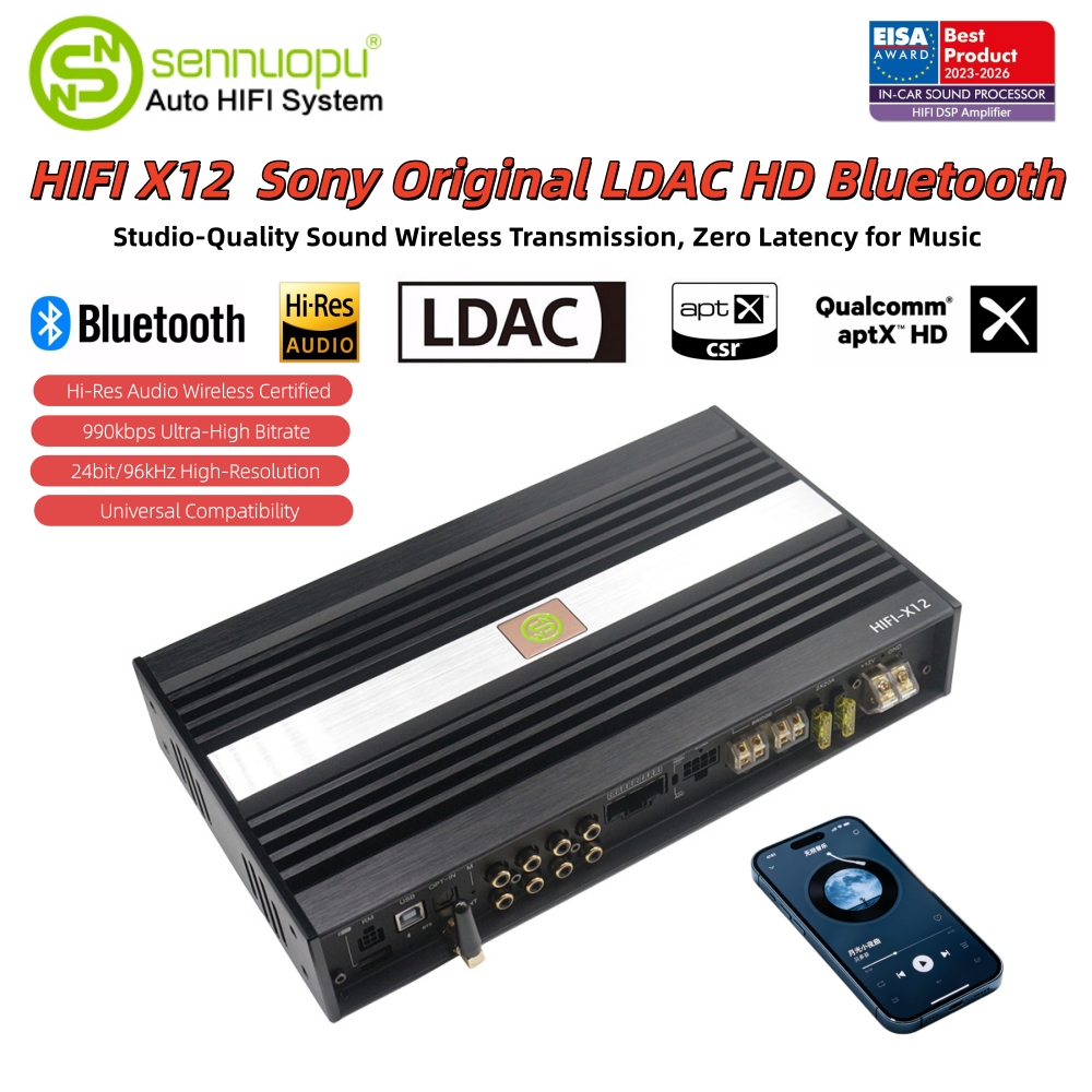 Sennuopu-Amplificateur de voit - Car Stereo Dsp 8 Channel avis et prix