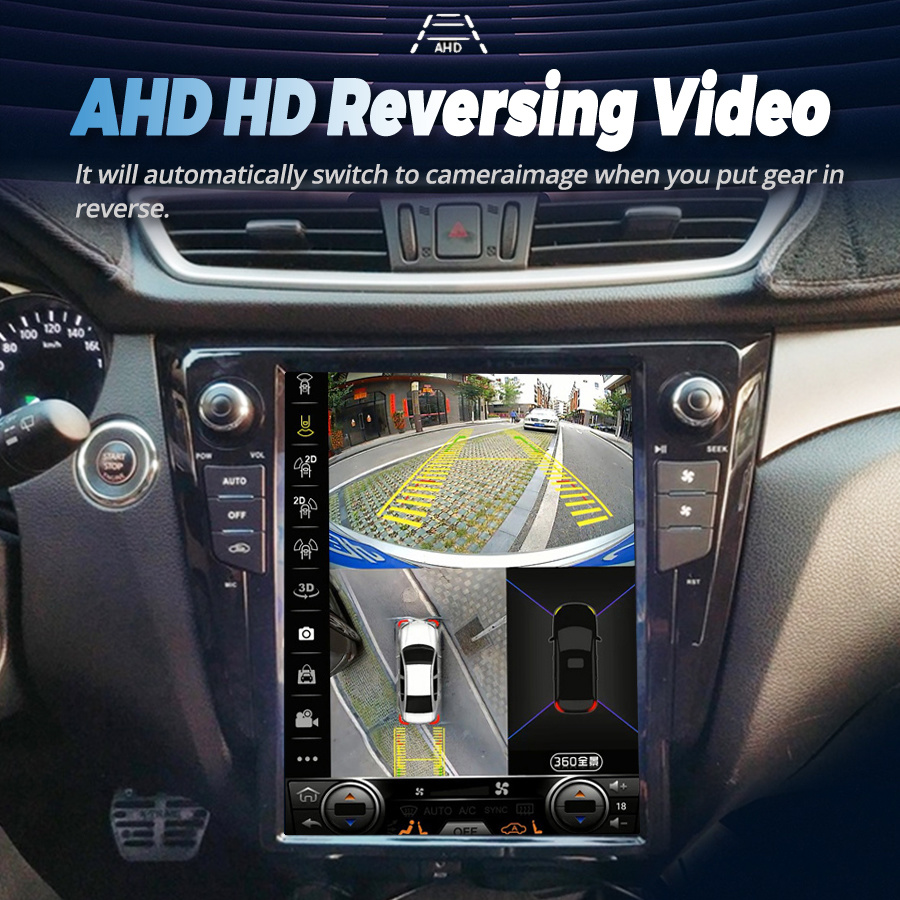 Autoradio Android 14 de 12.1 P - Tesla Style Screen Car Radio avis et prix
