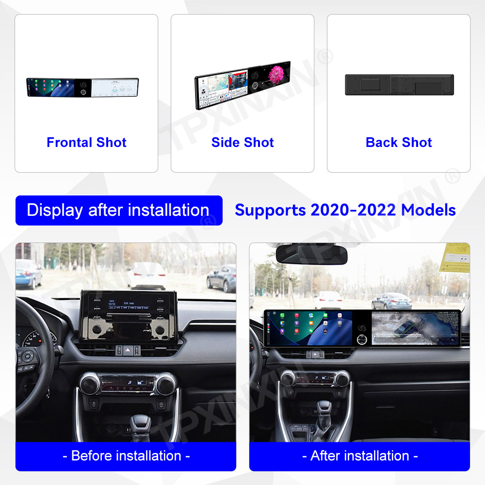 8 cœurs double écran Android 1 - Android Auto Head Unit 12.3 Inch avis et prix