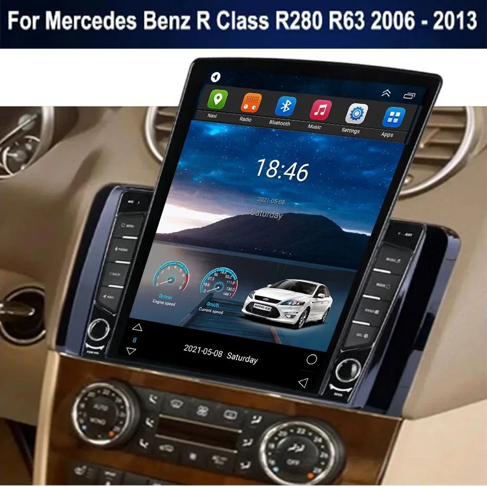 Écran Tesla vertical Android 1 - Tesla Style Screen Car Radio avis et prix