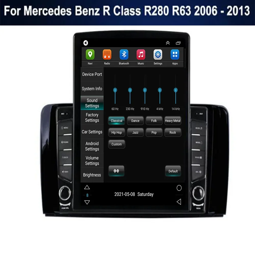Écran Tesla vertical Android 1 - Tesla Style Screen Car Radio avis et prix