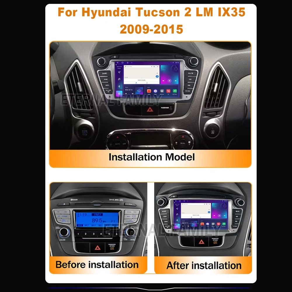 Autoradio Android pour Hyundai - Car Dvd Player Bluetooth Steering Wheel avis et prix
